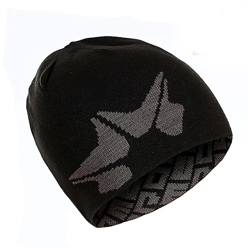 Buy SN.SU.SK Autumn Men Snowboard Cap Skiing Hat Warm Knitted Beanie Sports