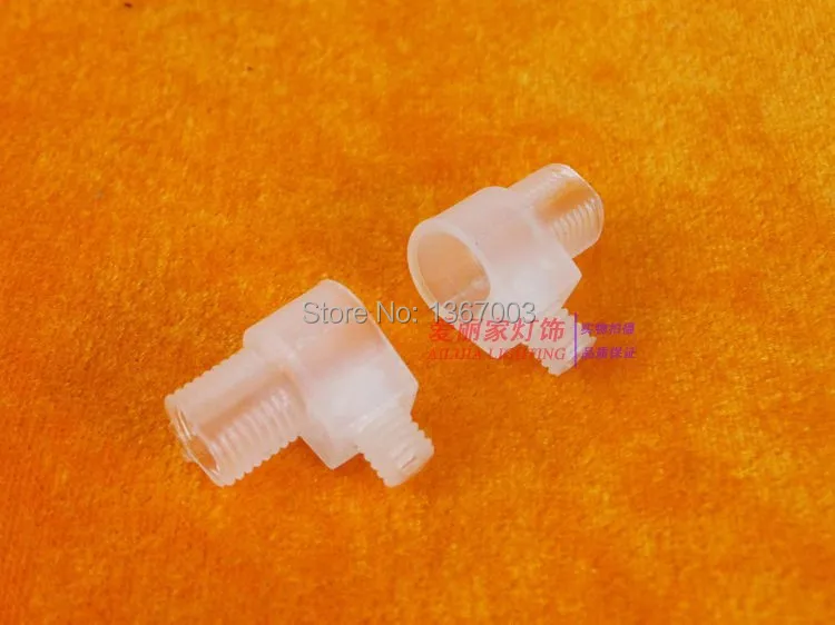 20PCS Transparent line deduction lock outlet with M10 outer tooth lock ...