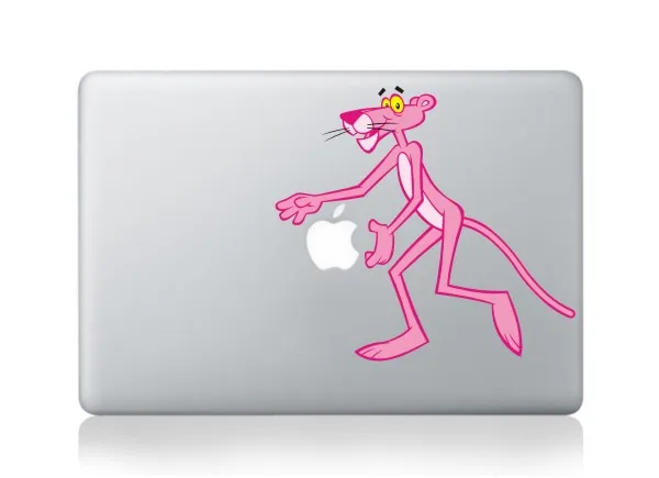 GOOYIYO-наклейка для ноутбука, виниловая частичная наклейка, жуки, Банни, розовый Патан, мультяшная живопись, кожа для Macbook Air retina Pro, ноутбук