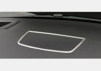 

For BMW X5 E70 Interior Dashboard Middle Console Speaker Trim Steel 2008-2013