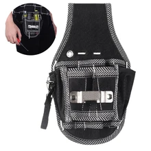 Электрическая дрель карманная сумка для инструментов с ремнем 9 в 1 отвертка Набор инструментов держатель 600D нейлоновая ткань Набор для электрика