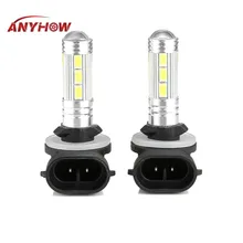 ANYHOW 2 шт./компл. 6000 k 50 w Белый 881 светодиодный Противотуманные фары 2323-10 SMD 1200lm автомобильные лампы 12 v 24 v высокой мощности для автомобиля дневного света