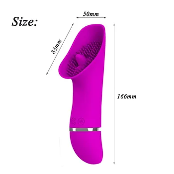 Female Toys G-Spot Clitoris Stimulation Sucking Vibrators For Women Oral Nipple Sucker Sex Massager Masturbation Tongue Licking 5