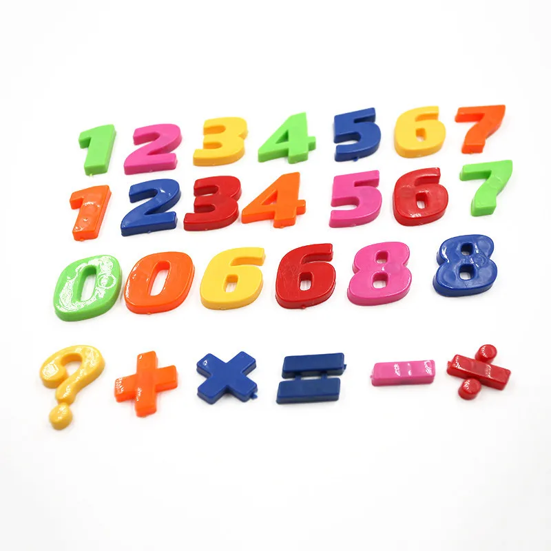 MAGNETIC ALPHABET LETTERS Kids Fridge Magnets Numbers Teaching Learning Toy Set 