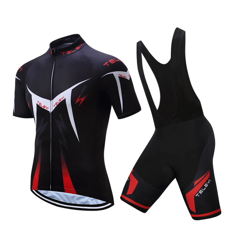 Мужская велосипедная футболка с нагрудником и шортами, комплект мужской велосипедной одежды, костюм для триатлона, одежда для гонок, комплекты одежды для горного велосипеда, одежда для униформы