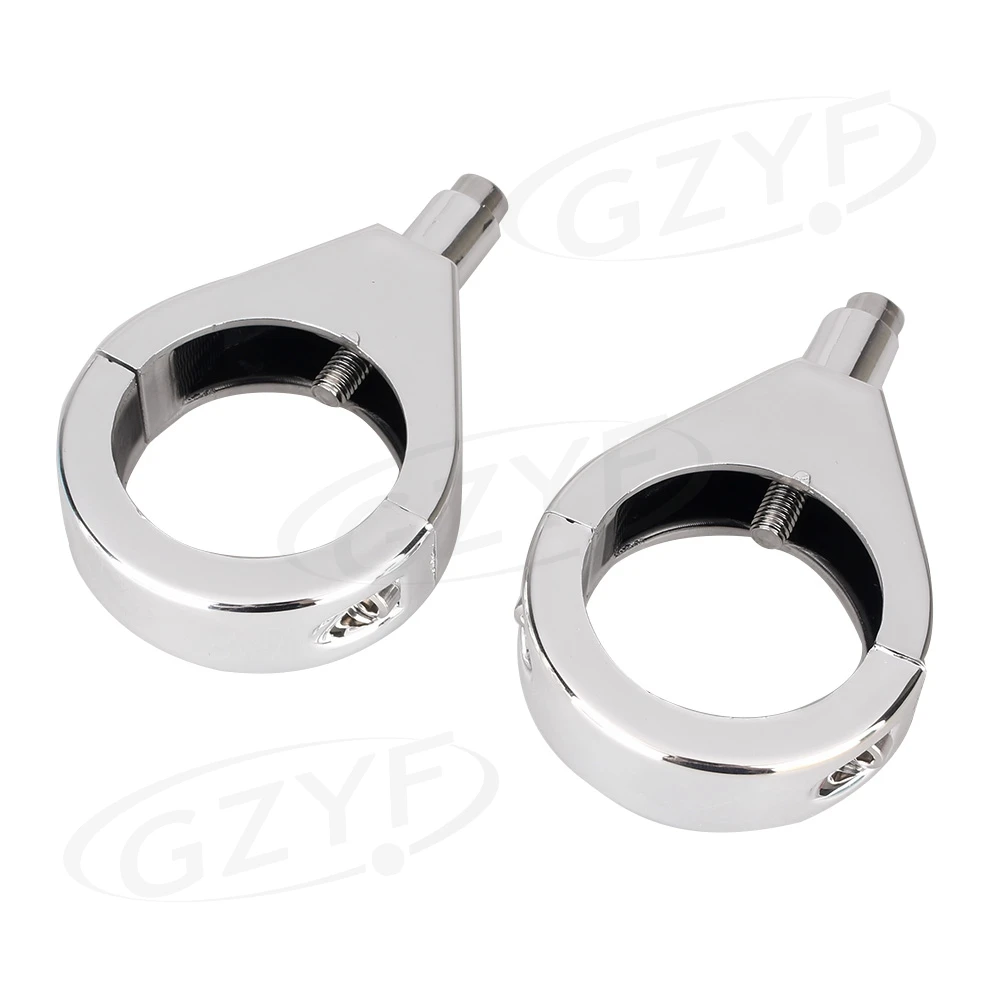 41mm Motorbike Turn Signal Light Lamp Indicator Fork Clamp Mount Bracket For Harley Motorcycle Spare Parts Accessories aftermarket