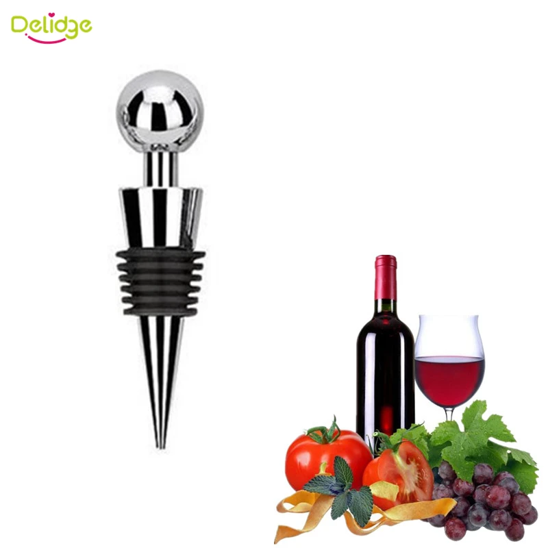 Buy Delidge 1 pc Metal Wine Stopper Durable Red Wine