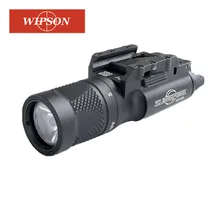 Wipson x300v lanterna à prova dwaterproof água arma de luz pistola rifle picatinny weaver montar para a caça