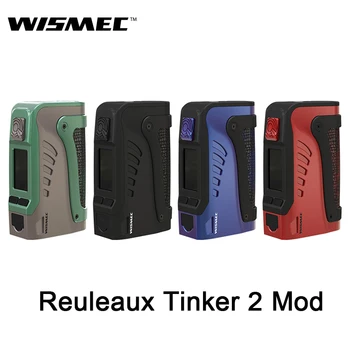 

Original Wismec Reuleaux Tinker2 Mod 200W Tinker 2 Box Mod Support Wismec Trough Atomizer Electronic Cigarette Dual 18650 Mod