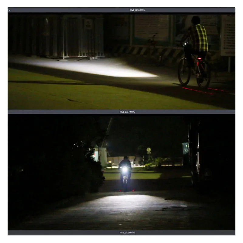 Top MICCGIN Bicycle Front Light Carbon Fiber/Aluminium Alloy Flashlight USB Rechargeable Waterproof Cycling Headlight Bike 3