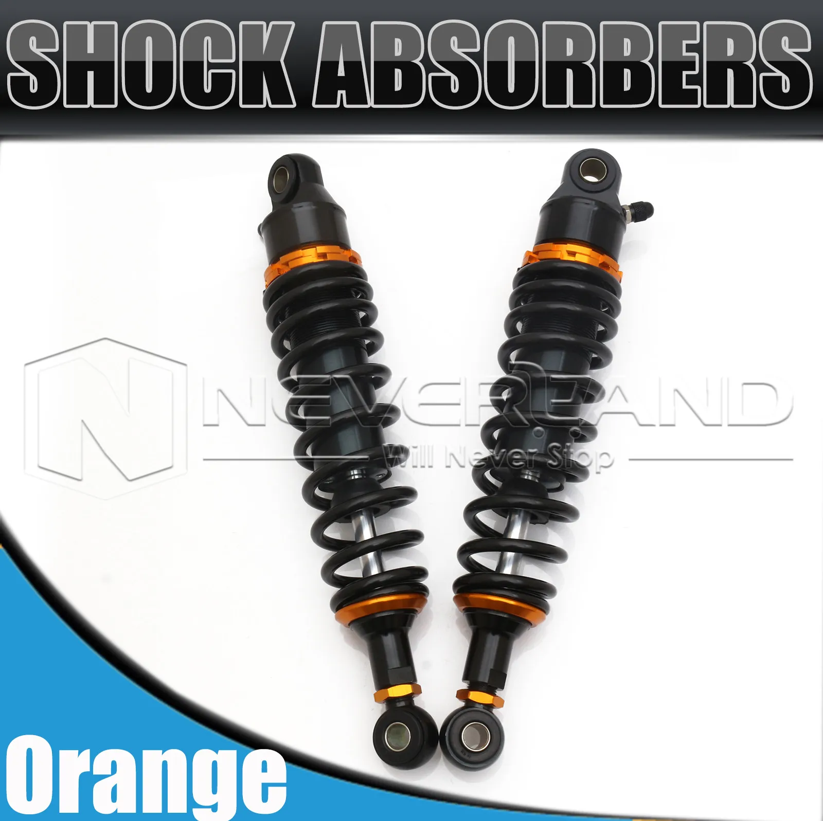 Universal 12 5 320mm Motorcycle Air Shock  Absorber  Rear 