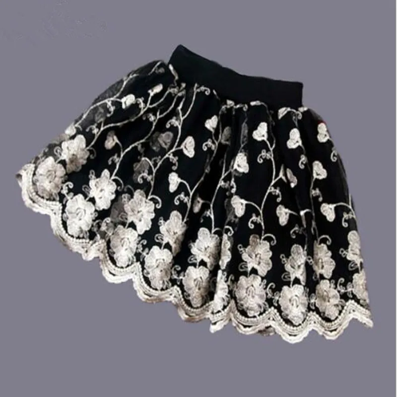 

New Fashion Girls Brand Tutu Skirts Baby Childrens Printing Lace Pettiskirts Kids Dancing Party Performances Princess Clothing