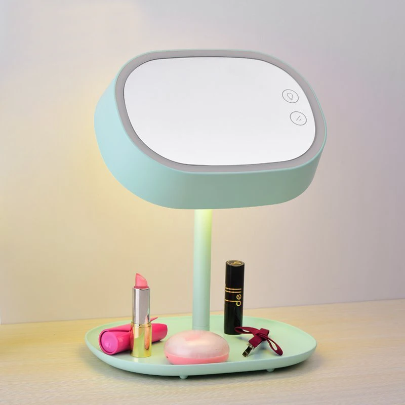 Zuoge Portable Touch Mode Led Cosmetmake Up Mirror Desk Lamp Zuoge Portable Touch Mode Led Cosmetmake Up Mirror Desk Lamp Dressing Table Gift Charge Light In Lamps From Lights Lighting On