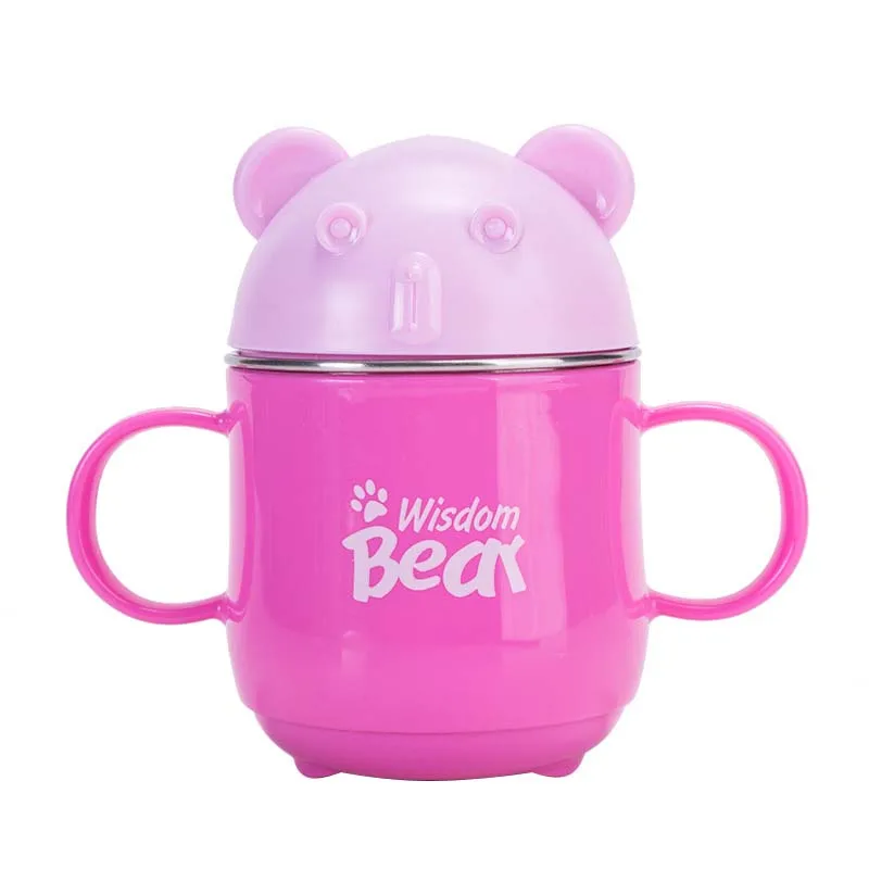 240ML Baby Kids Children Milk Cup Cartoon Creative Drink Water Cups