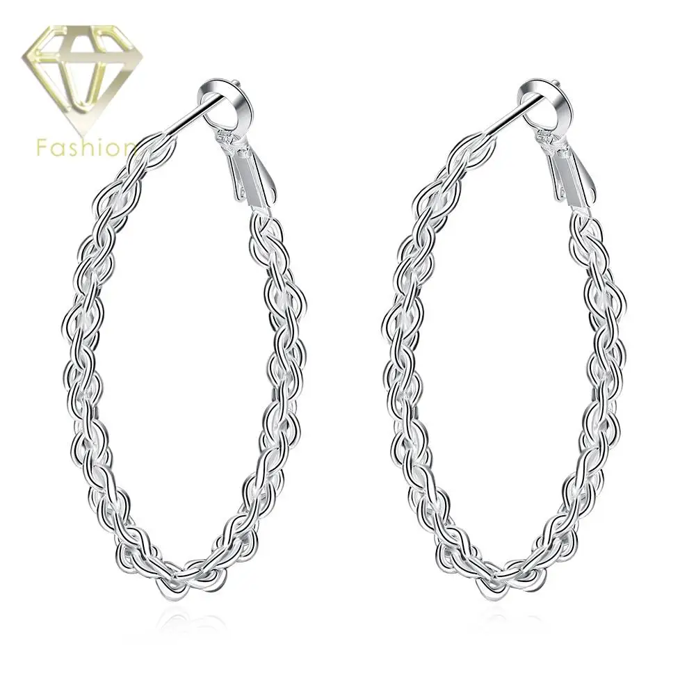 Jewellery Shops In Bangalore Hot Sale 4 9 3 CM Big Twisted Circle