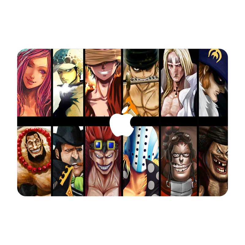 Anime One Piece The Worst Generation Supernova Top Front Cover Laptop Skin For Macbook Air Pro Retina 11 12 13 15 Sticker Laptop Skin Laptop Computer Battery Chargerlaptop Skin Lenovo Aliexpress