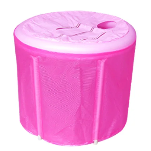 Jkhappy 70 lid pump folding tub folding bathtub bath bucket bath bucket