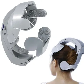 

electric Head Massager Humanized Design Healthcare Head scarf Spa Massage machine Relax Easy body Brain Acupuncture Points