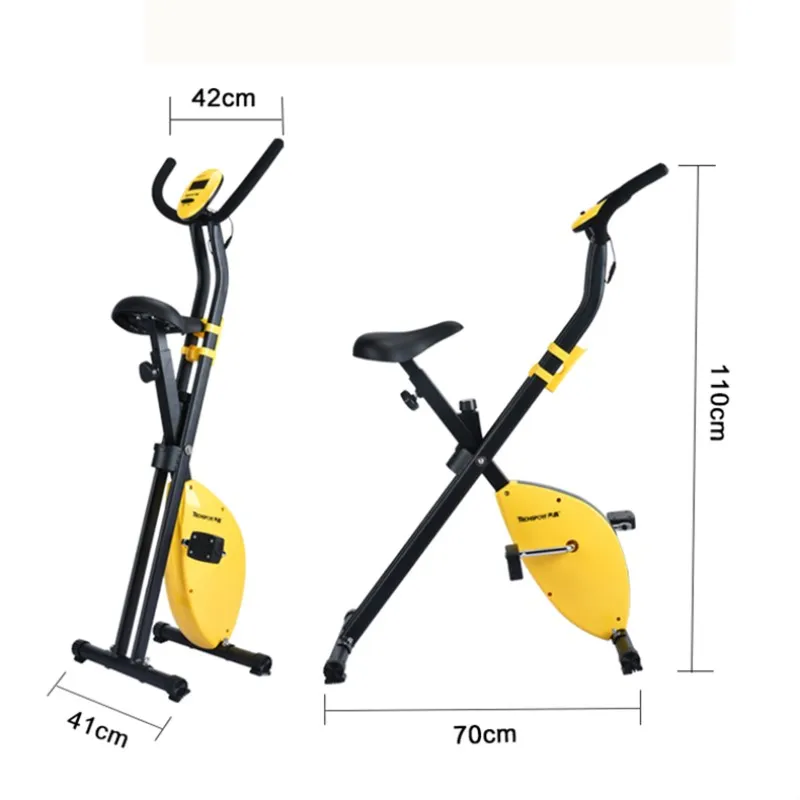 Мини-Крытый велосипед, силенсе педальный велосипед с электронным дисплеем, складной spining, легкий фитнес-велосипед для похудения