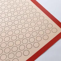 Tapete de silicona para hornear macarrones,pastelería y galletas, antiadherente de grado profesional - Image 4