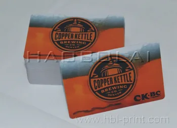 

membership card with Hi-co magnetic strip encoding silver flat number offset printing