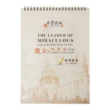 3D многоразовый паз итальянский Italic английская каллиграфия почерк авторская книга Авто Fades практическая книга для взрослых детей