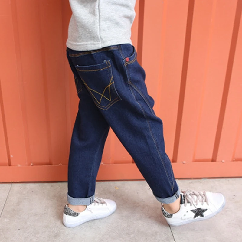 Baby Boys and childrens jeans Pants clothes In the spring and autumn South Korean style Radish jeans Stylish kids Clothing LRZLYX-A3 (16)