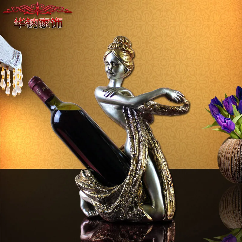 

2016 Home Decoration Accessories Continental Retro Living Room Hotel Der Bar Restaurant Wine Beauty Frame Decorative Ornaments