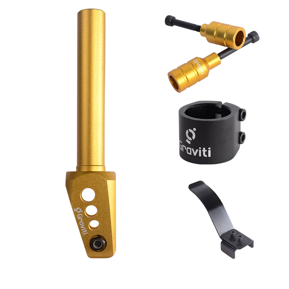 

Free shipping GRAVITI Stunt Scooter part package(fork,clamp,peg,brake/lot) Strong, durable, excellent