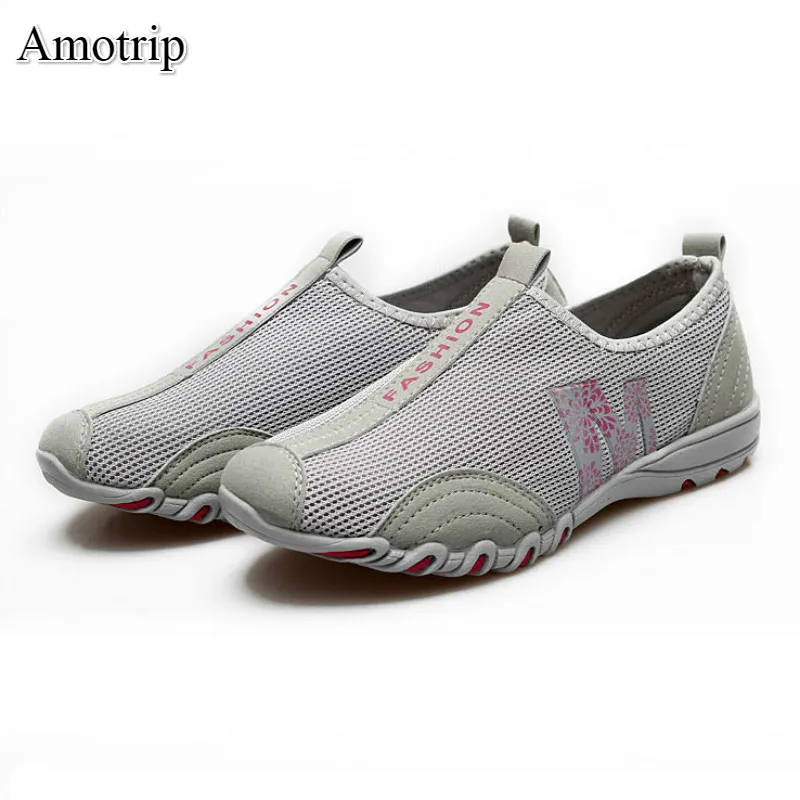 

Amotrip Summer Outdoor Women Running Shoes Lady Sneakers Super Light Sports Shoes Girl Breathable Footwear Jogging Walking Shoes