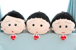 Подарок для ребенка 1 шт. 45 см мультфильм Сакура Момоко Chibi Maruko Chan плюшевые куклы подушка руки теплые Новинка Творческий девушка мягкую