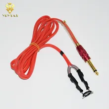 YRYTAT пользовательский Топ силиконовый шнур для татуировочной машинки для набора питания набор питания красный TCC09