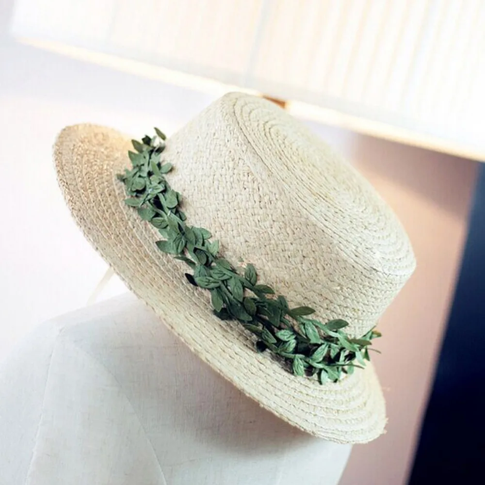 1-Roll-Artificial-Leaves-Green-Simulation-Cloth-Decorative-Garland-Leaves-Rattans-Leaves-Vines-for-Party-Wedding (3) - 副本