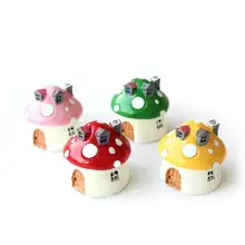 WINOMO 4 шт. миниатюрный сказочный сад гриб украшение для дома кукольный домик растительный горшок Фигурка DIY наружный Декор