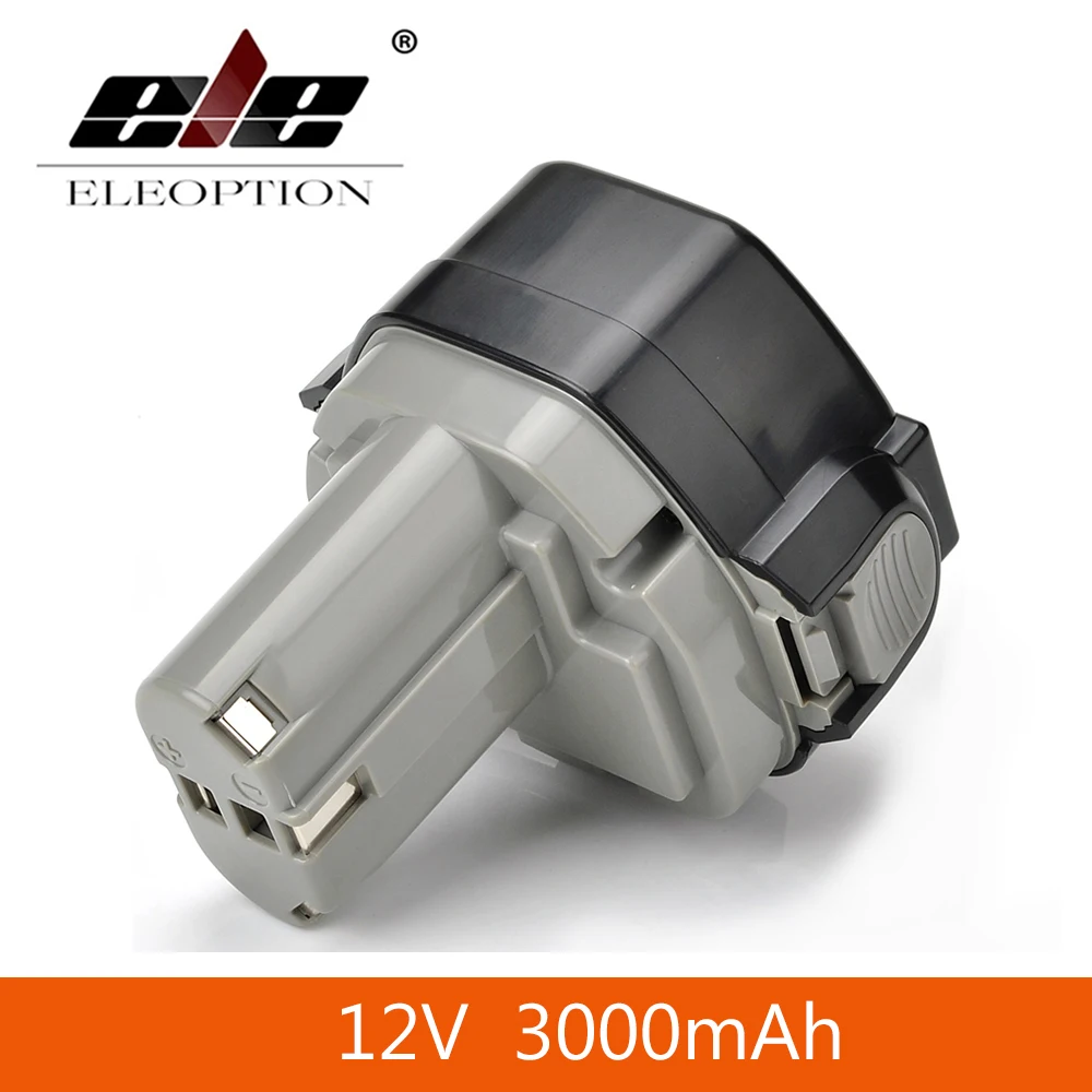 

ELEOPTION 12V Ni-MH 3.0AH 3000mah for MAKITA Battery 1234 1233 1235F 192698-8 193157-5 Batteries Cordless Drill Power Tool