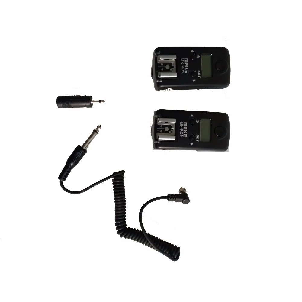 Meike MK-RC9 N1 100 м Беспроводной флэш триггер для Nikon MC-30 D4 D4S D800 D810 D4/D4S, D100, D200, D300/D300S, D700