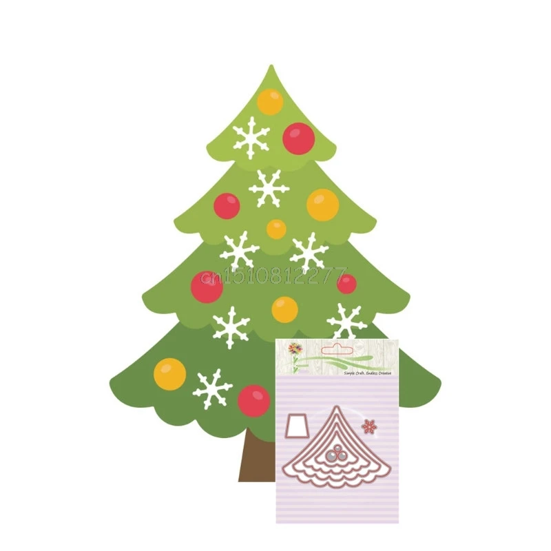 

Christmas Tree Embossing Metal Steel Cutting Dies Stencils Scrapbooking Album