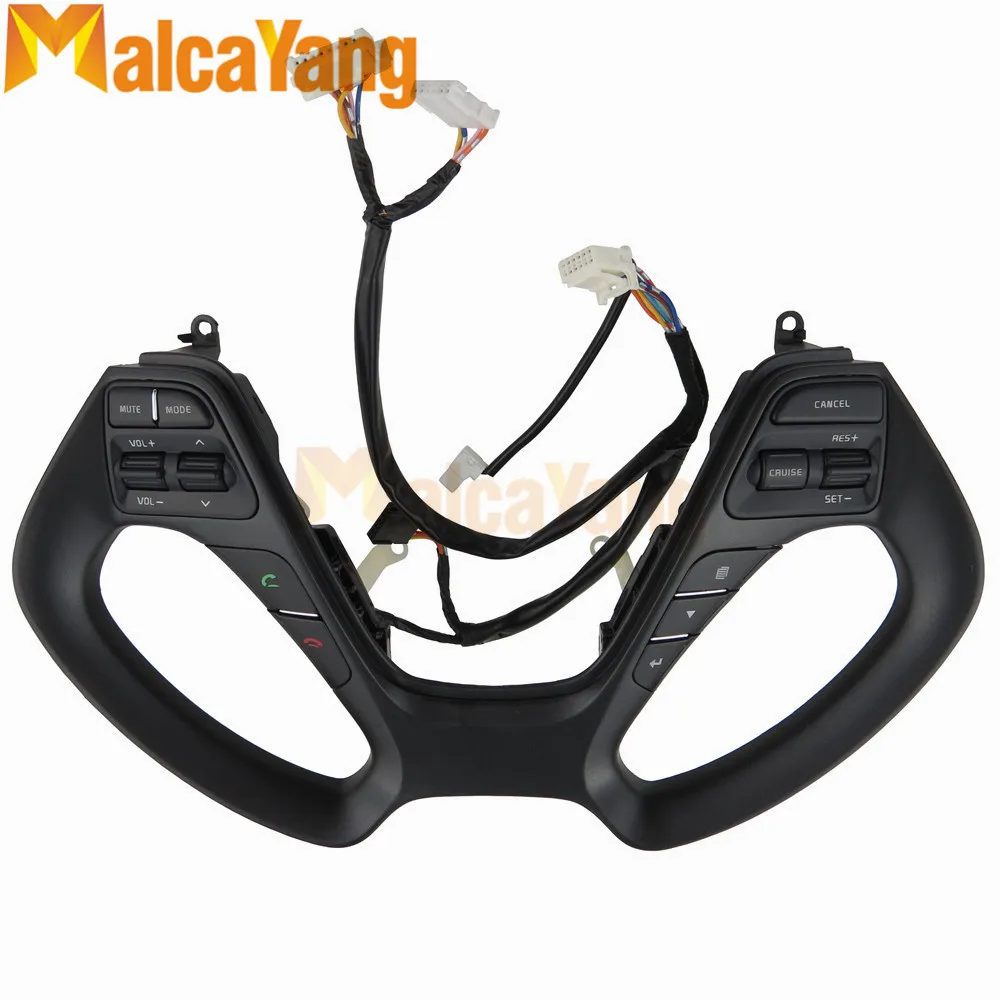 

new For Kia FORTE / CERATO K3/K3S Car 2014-2016 Multifunction steering wheel buttons Cruise buttons With Bluetooth button