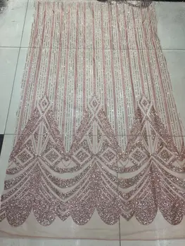 

On Sale CiCi-6202 with glued glitter African Net Lace Fabric CiCi-6202 Embroidery Tulle French Lace with glitter