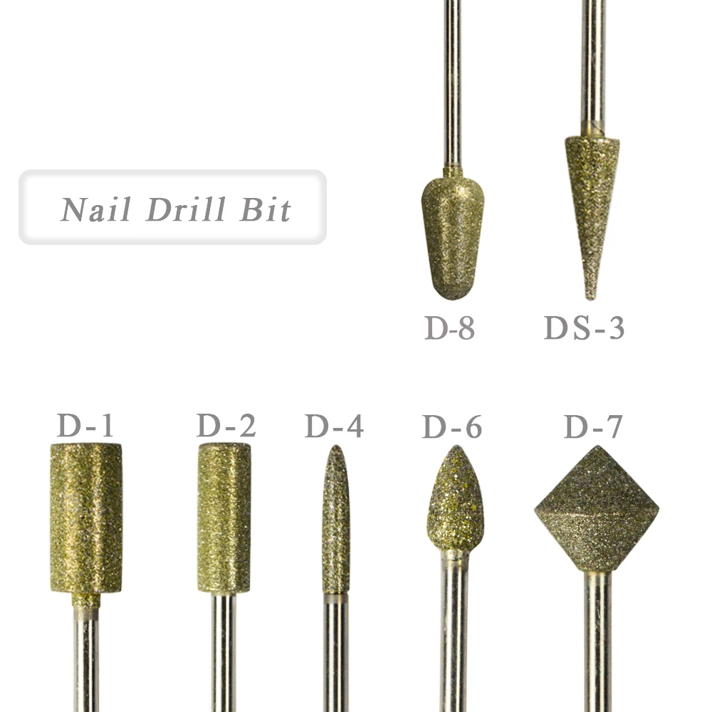 1 шт. роторное алмазное сверло для дизайна ногтей профессиональный электрический шлифовальный сверло для педикюра фреза инструмент для полировки Маникюр JID