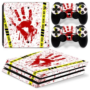 

blood fingerprint Deal for PS4 Pro Console and Controller Skin Set for PlayStation 4 Pro Vinyl#TN-P4Pro-0886