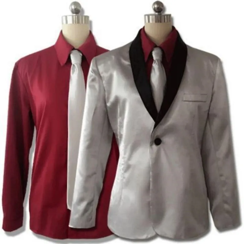 Goede Batman Suicide Squad Jared Leto Joker Cosplay Kostuum Uniform Outfit Shirt Suit