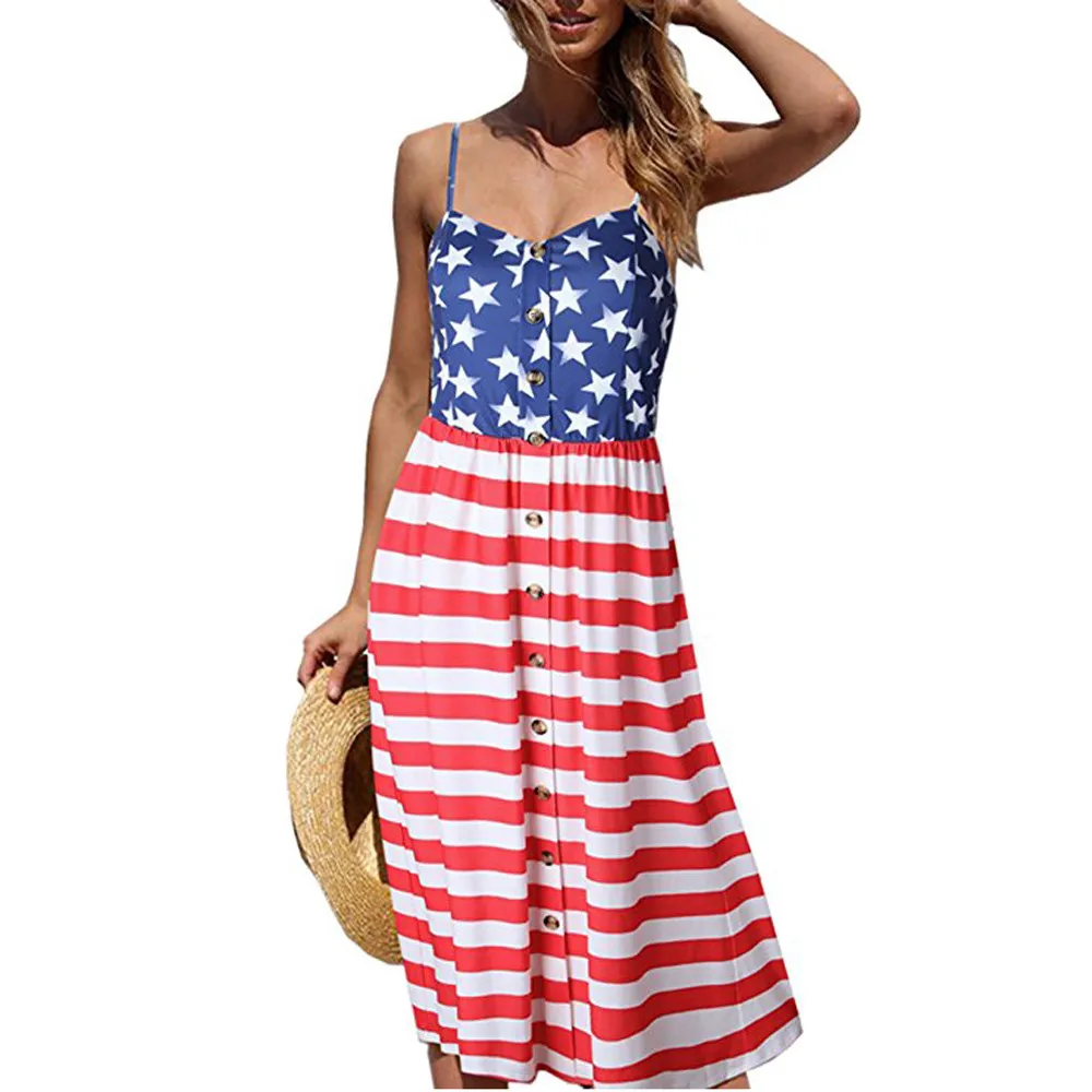 patriotic sun dress