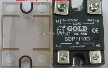 

SDP1110D 5A SSR,Load voltage:12-110VDC,Control votlage:3.5-32VDC or 3.5-32vdc Free Shipping10