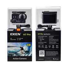 Оригинальная Экшн-камера eken H7 pro Ultra HD с чипом Ambarella A12 4 k/30fps 1080 p/60fps EIS 30M Водонепроницаемая Спортивная камера