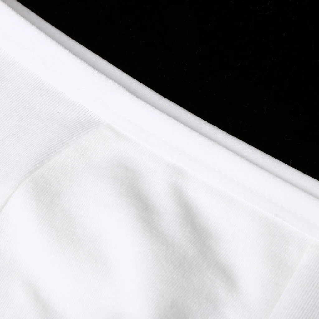 Men Solid White Regular Absorbency Washable Reusable Incontinence   Disposable Briefs Shorts Underwear