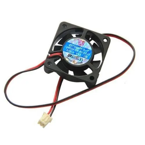 

1Pcs Black 2 Pin 12V 40mm x 10mm 4010 Brushless DC Fan PC Cooling Cooler Fan