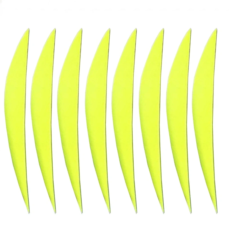archery feather yellow