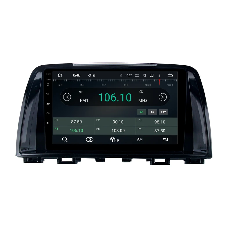 Perfect Android 8.0 car radio gps for Mazda 6 Atenza 2013 2014 with Octa core PX5 4G RAM 32G ROM wifi 4g usb Auto Stereo Multimed 4