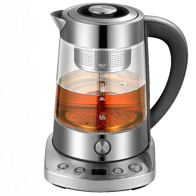Electric kettle Full automatic glass steam boiling tea pu 'er black